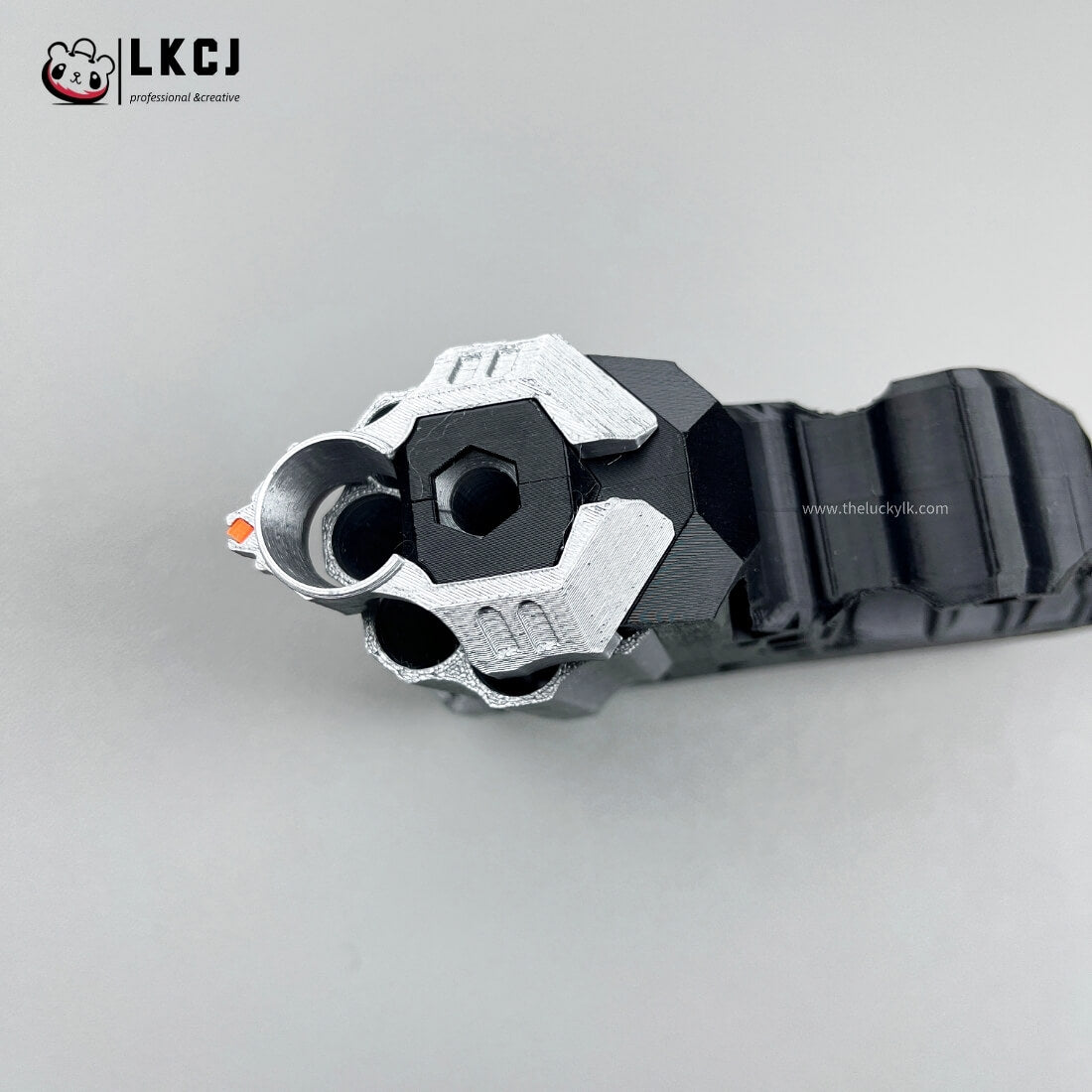 3D Printed Semi-Automatic Revolver LKCJ