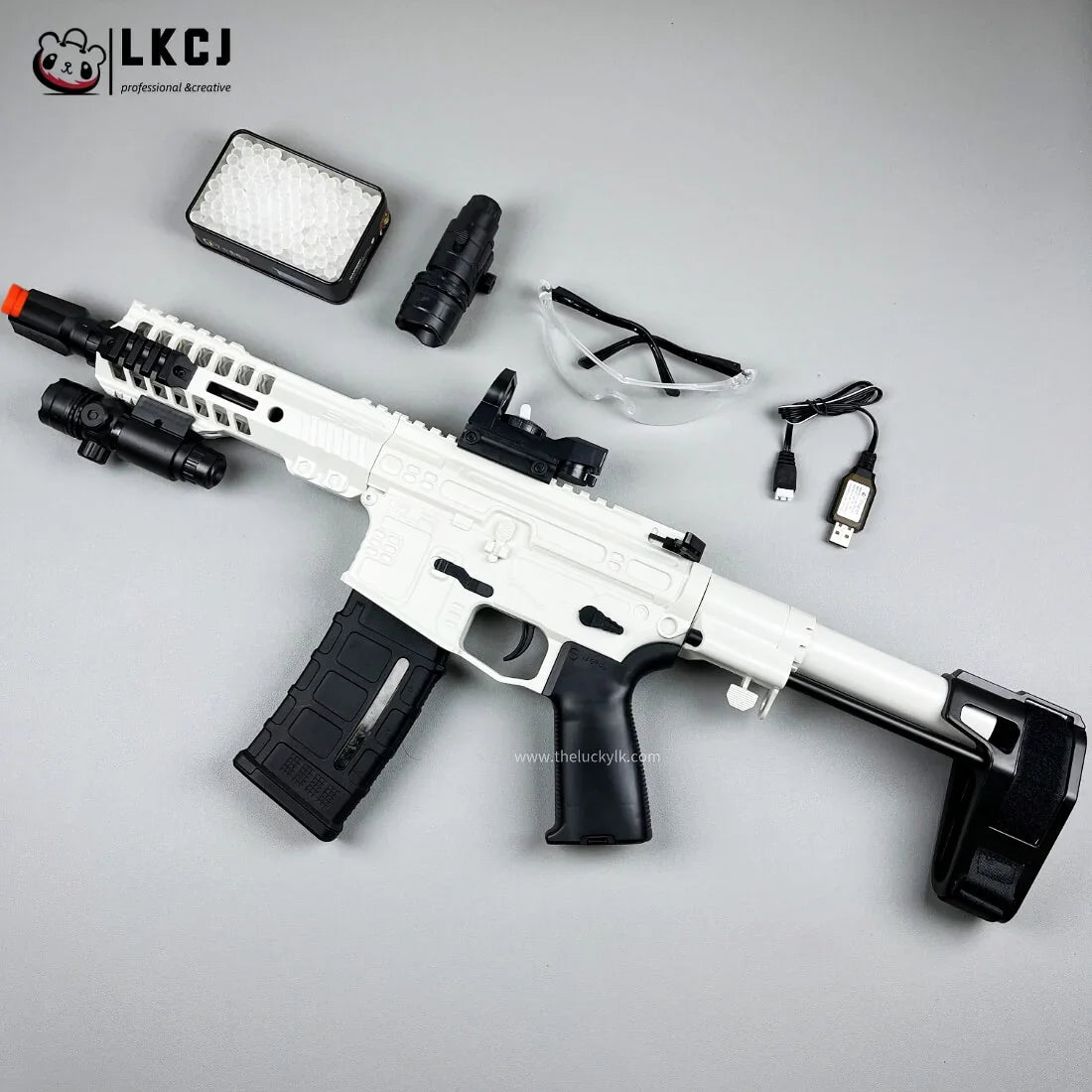 SLR Gel Blaster 2.0 With Forward And Backward Movable Bolt