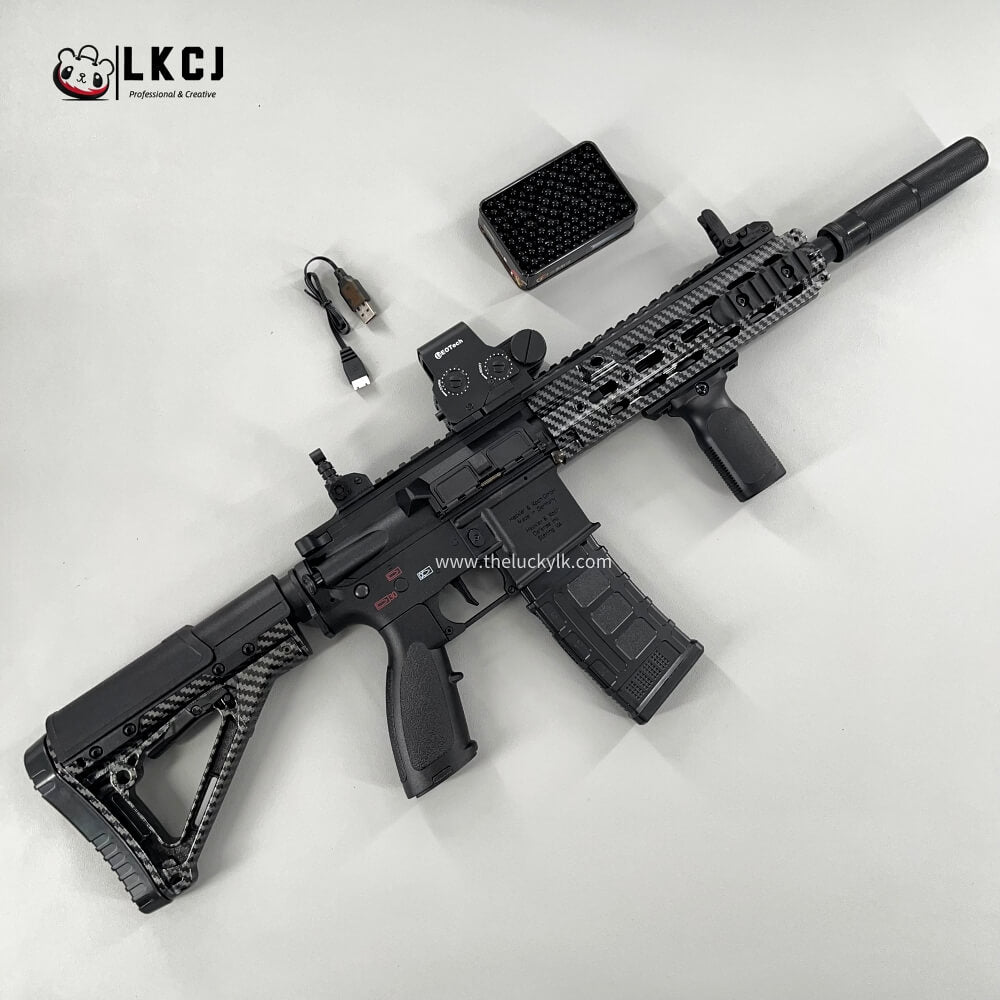 Carbon FIber HK416D Gel Blaster With SMR Handguard