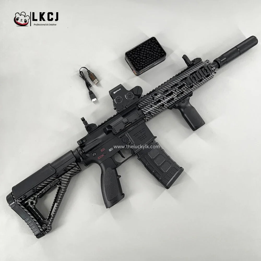 Carbon Fiber HK416D Gel Blaster With SMR Handguard