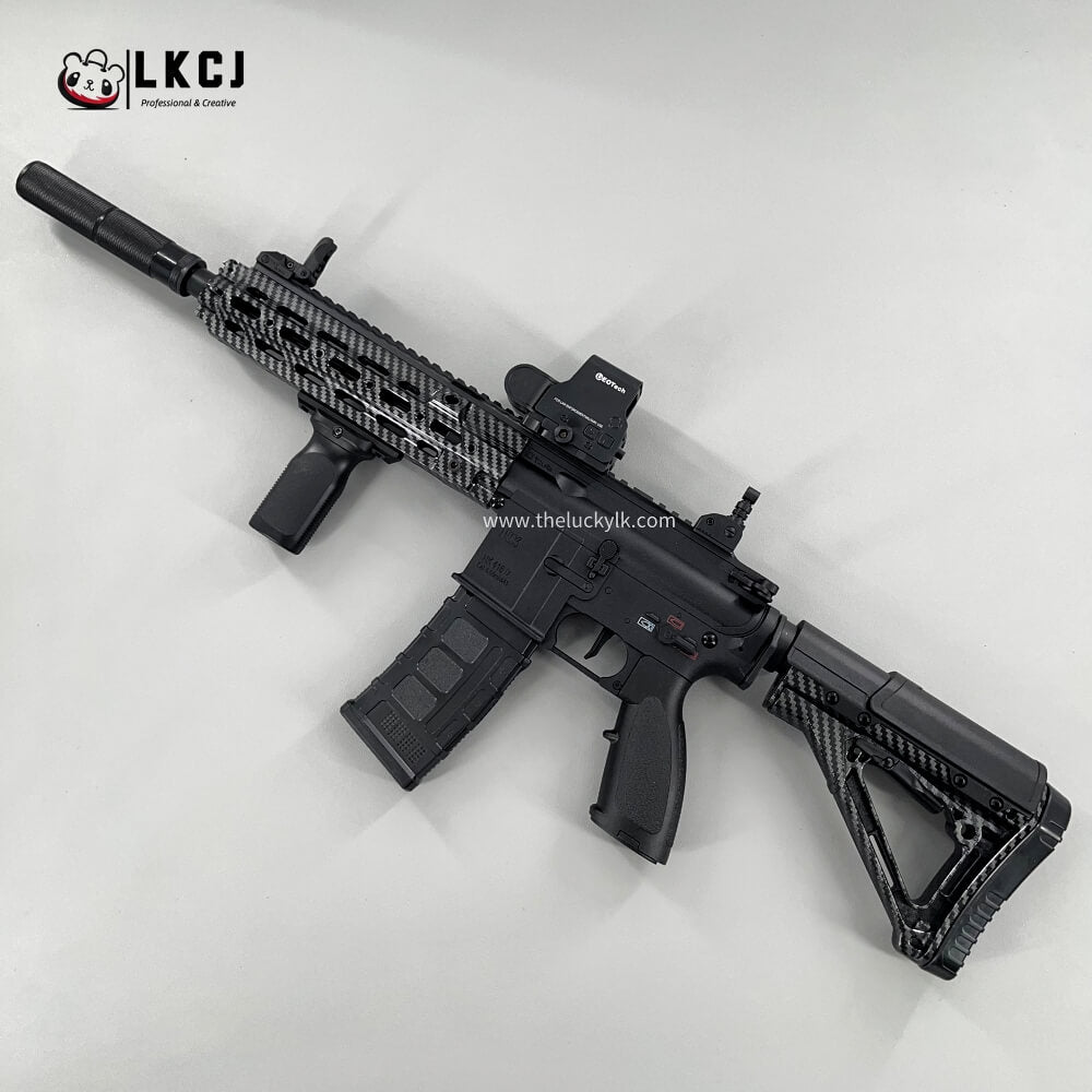 Carbon FIber HK416D Gel Blaster With SMR Handguard