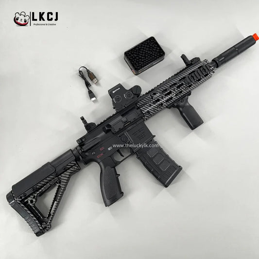 Carbon Fiber HK416D Gel Blaster With SMR Handguard