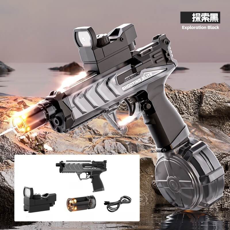 Electric Blowback Ice Dragon Water Gun With Light Tracer