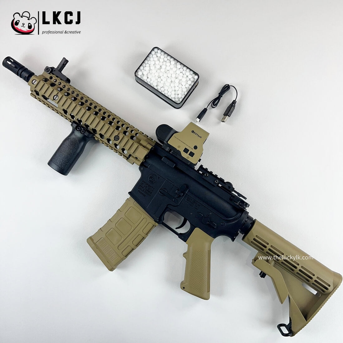 New Mk18 M4A4 CQBR Gel Blaster Toy Gun LKCJ