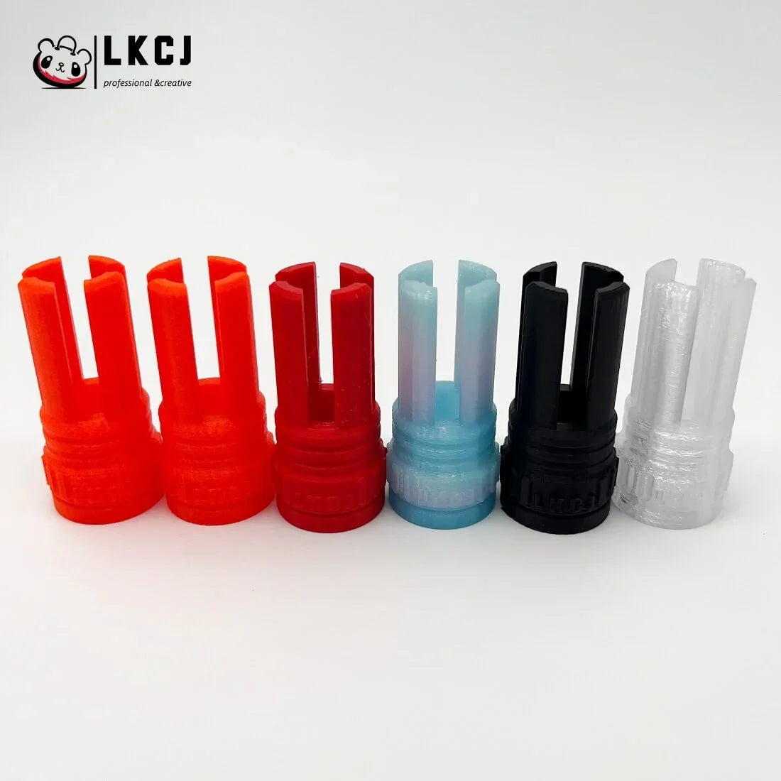 High Quality 3D Printed Orange Tips 6 PC Set 14MM CCW LKCJ