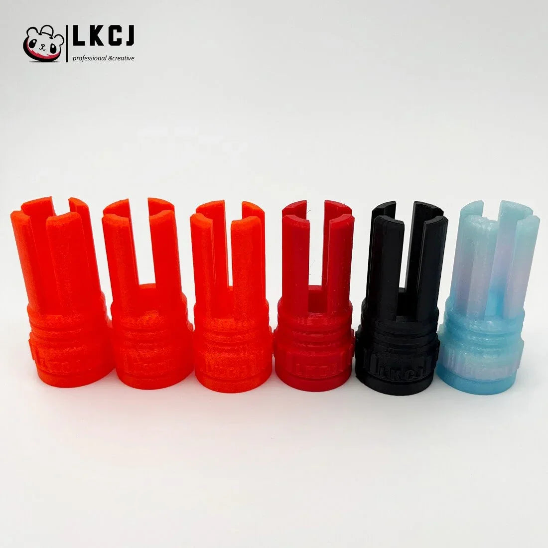 High Quality 3D Printed Orange Tips 6 PC Set 14MM CCW LKCJ