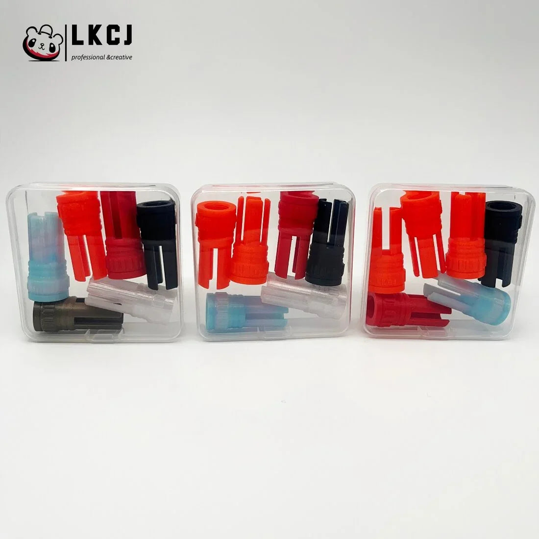 High Quality 3D Printed Orange Tips 6 PC Set 14MM CCW LKCJ