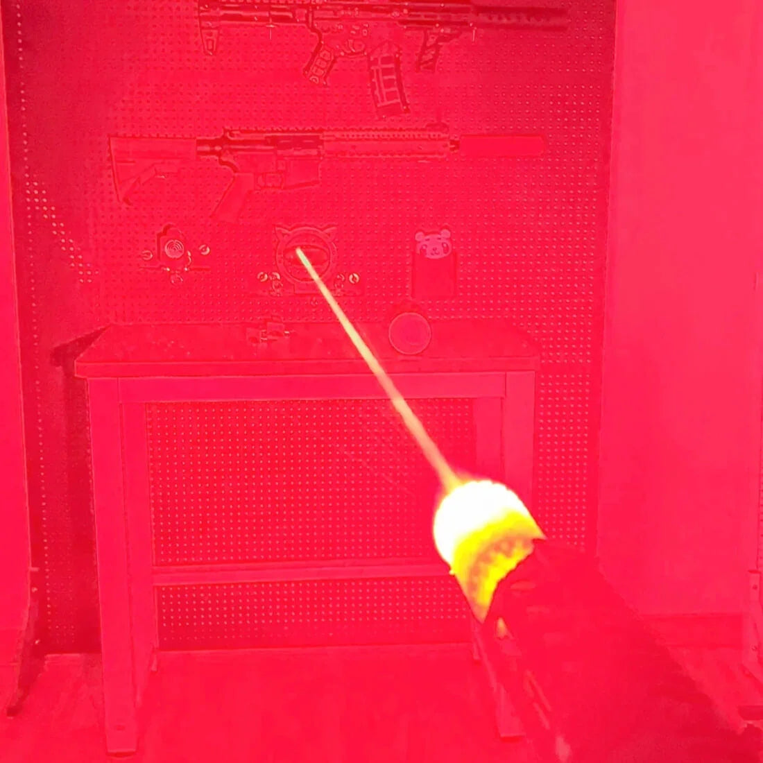 3D Printed RGB Tracer With Rainbow+7 Colors