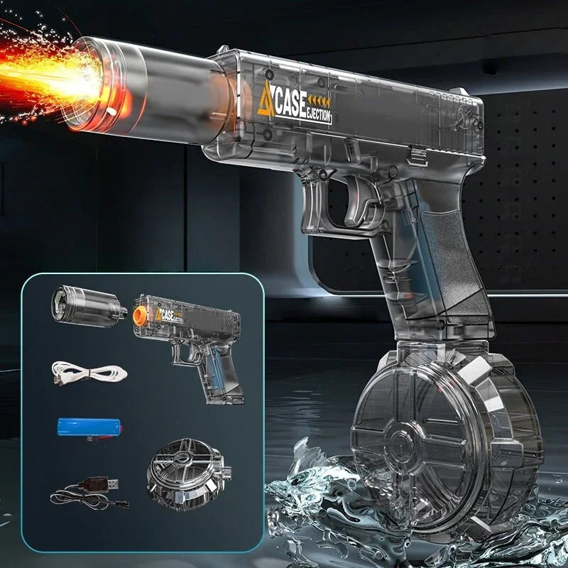 G Pistol Water Gun With Lighting Tracer LKCJ