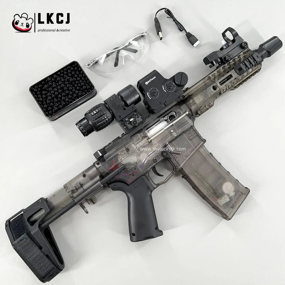 SLR Gel Blaster 2.0 With Forward And Backward Movable Bolt LKCJ