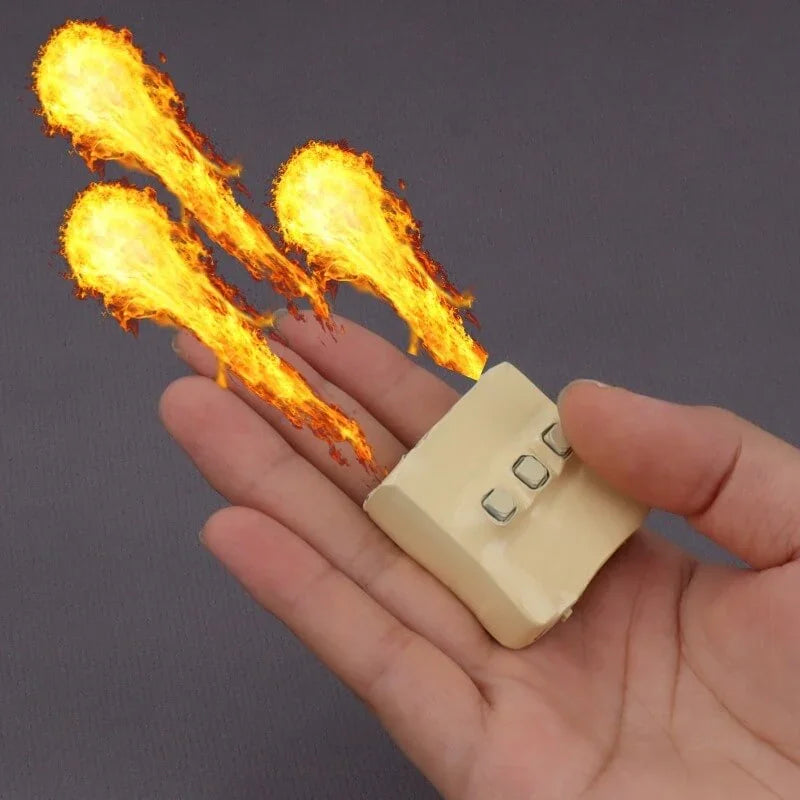 Triple-barrel Flame Thrower