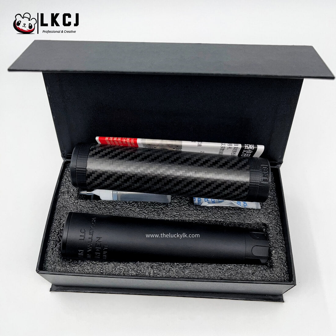 New Smoke Wolf Silencer For Both Gel blaster&Airsoft With 14mm CCW LKCJ