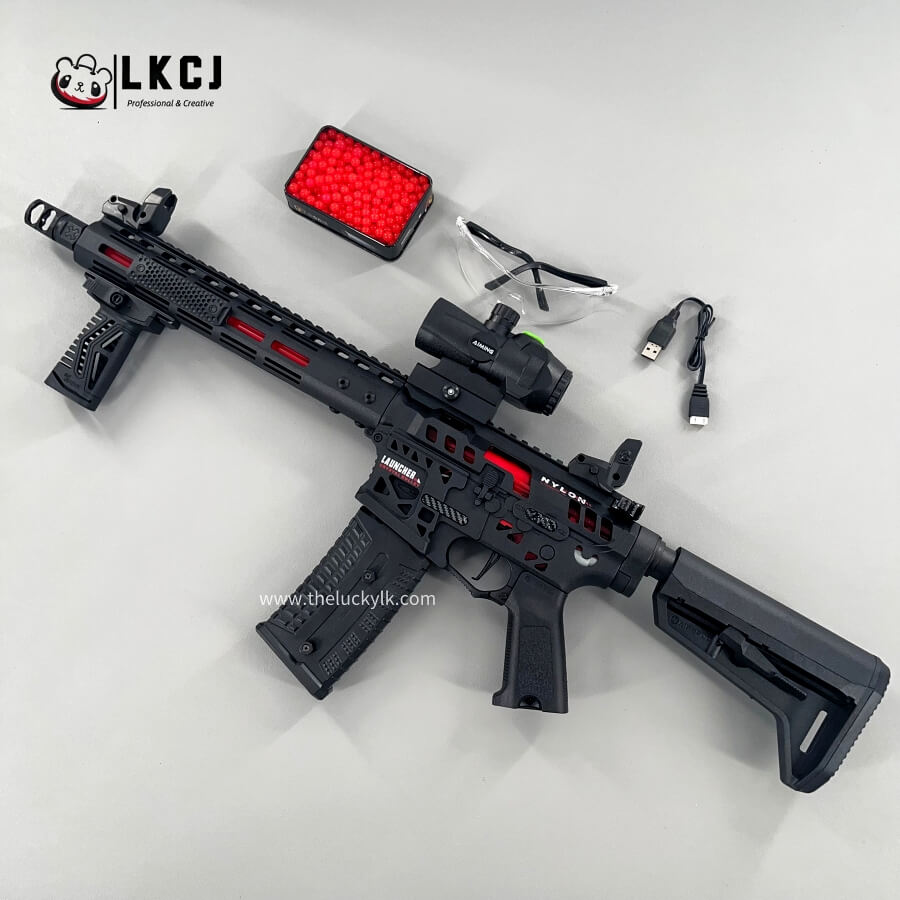 Tactical Edition N4 Blaze Gel Blaster With Carbon Fiber Accents
