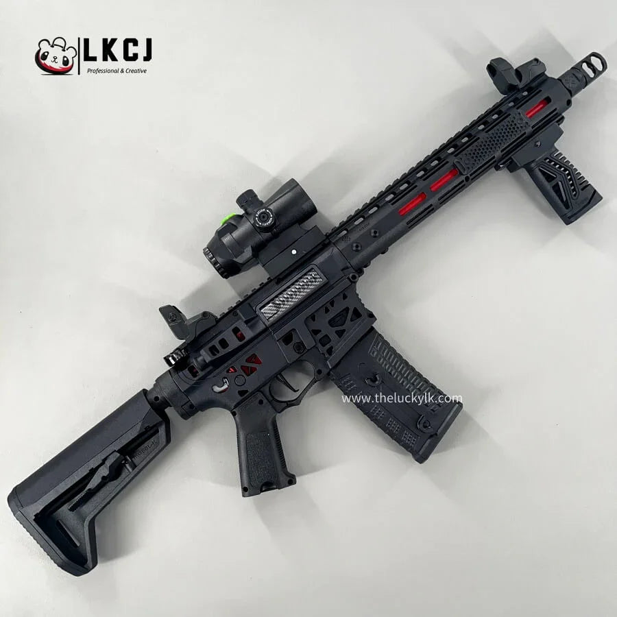 Tactical Edition N4 Blaze Gel Blaster With Carbon Fiber Accents