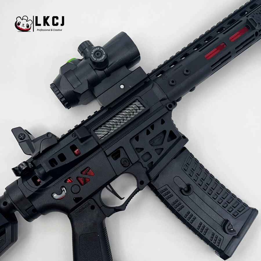Tactical Edition N4 Blaze Gel Blaster With Carbon Fiber Accents