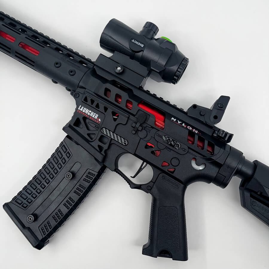 Tactical Edition N4 Blaze Gel Blaster With Carbon Fiber Accents