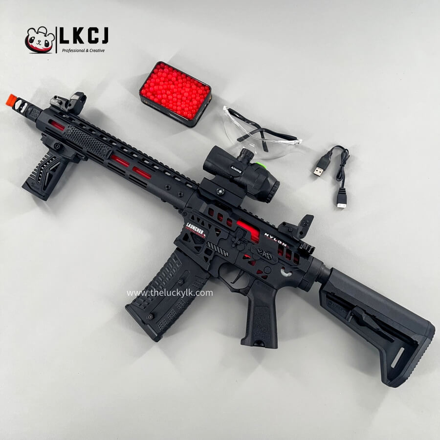 Tactical Edition N4 Blaze Gel Blaster With Carbon Fiber Accents