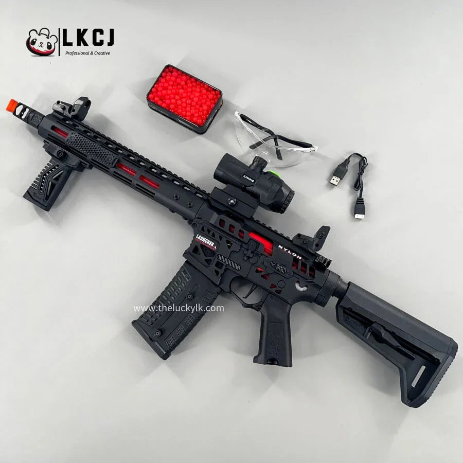 Tactical Edition N4 Blaze Gel Blaster With Carbon Fiber Accents