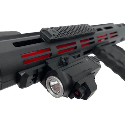 Metal Flashlight With Adjustable Rail LKCJ