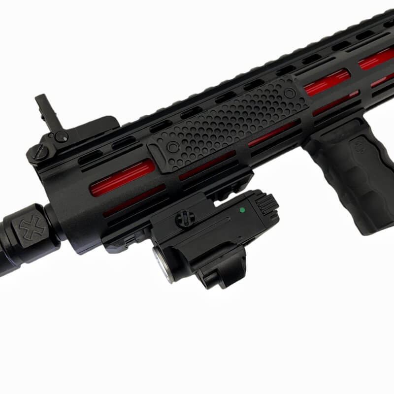 Metal Flashlight With Adjustable Rail LKCJ