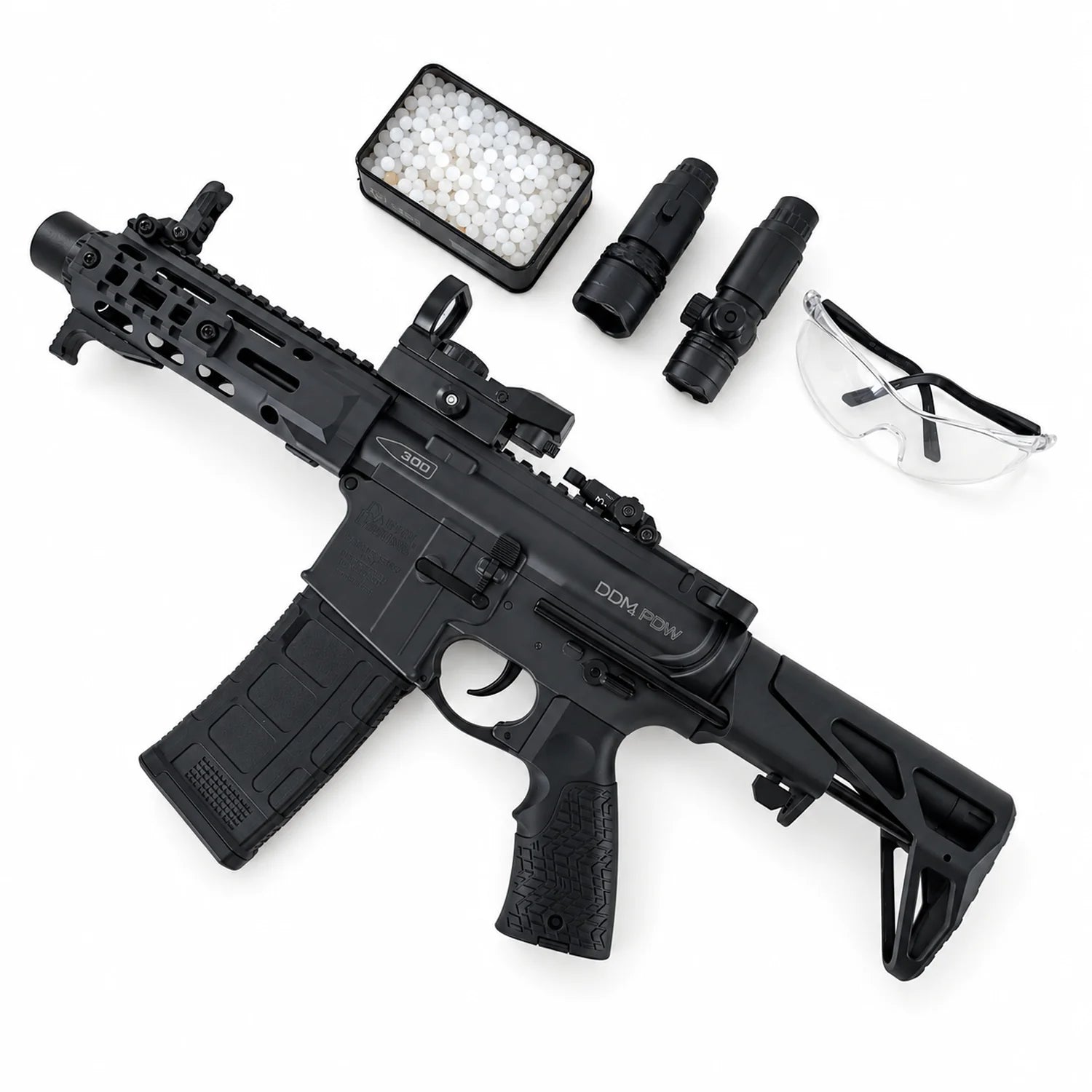 DD M4-PDW Gel Blaster with High-Speed Fire Mode and Metal Magazine – Flagship