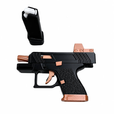 3D Printed Mini Pistol 34 Blowback Dart Blaster Automatic Shell Ejection