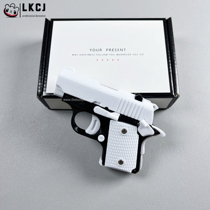 Real 3D Printed Mini 1911 Decompression Model Keychain, Non-launchable LKCJ