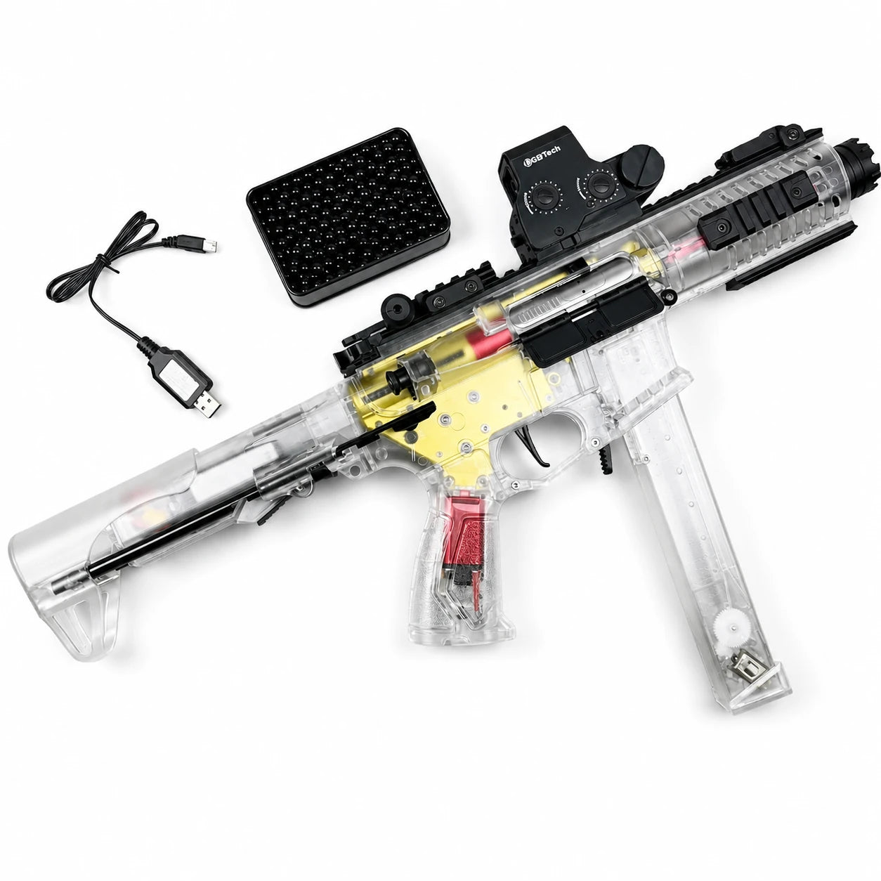 ARP9 Gel Blaster Transparent-Gold Version ToyGun