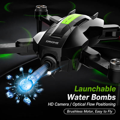 Drone Gel Blaster With Brushless Motors And 4K Camera Recommended Age 15+