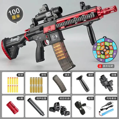 Electric M416 Rifle With Shell Ejecting Nerf Toy Gun LKCJ