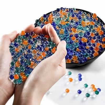 60,000 Gel Balls With Collapsible 600ml Gel Ball Quick-Loading Bottle