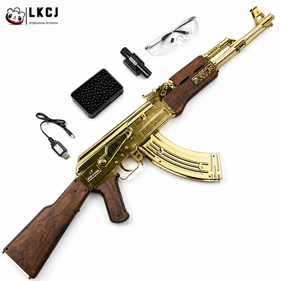 Golden/Silver AK47 Gel Blaster Toygun