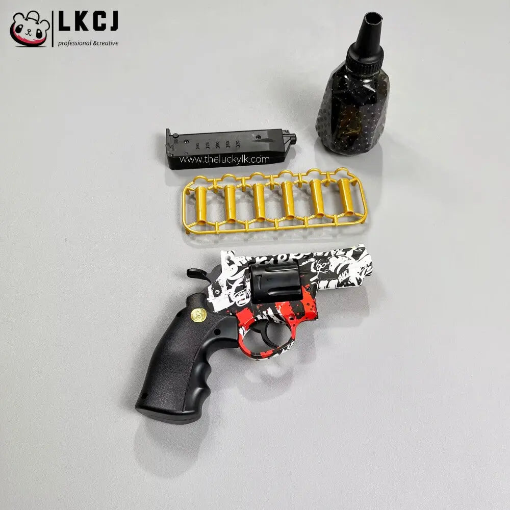 Graffiti Revolver Gel Blaster With Quick Filler LKCJ
