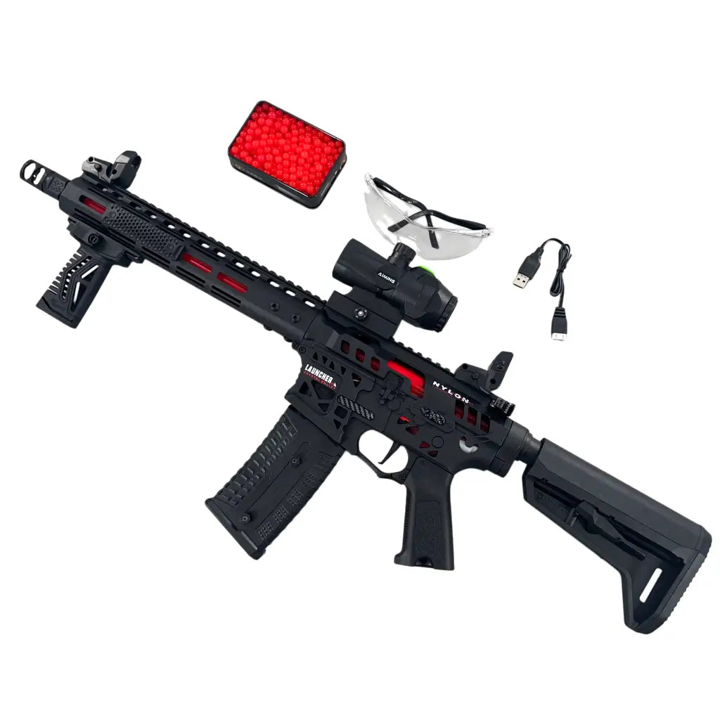 Tactical Edition N4 Blaze Gel Blaster With Carbon Fiber Accents