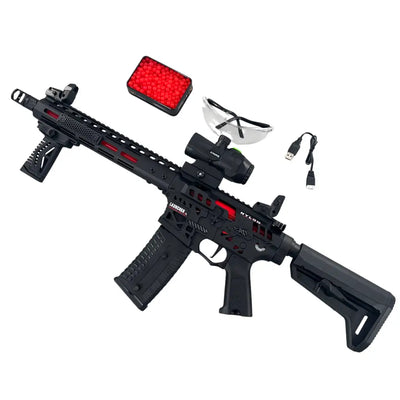 Tactical Edition N4 Blaze Gel Blaster With Carbon Fiber Accents