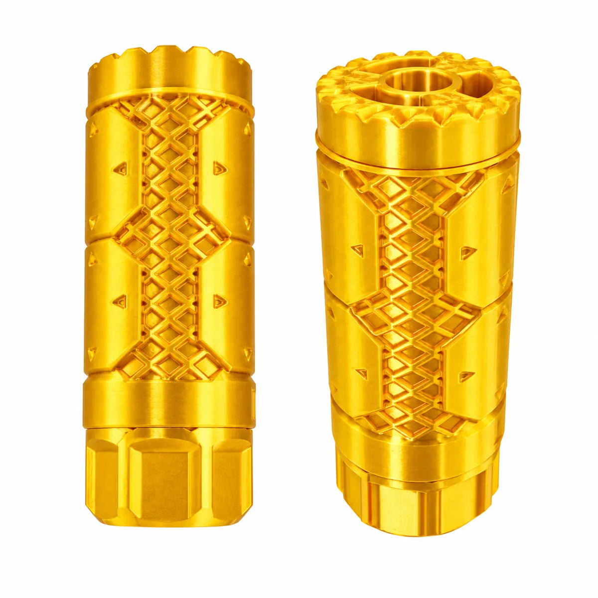 LKCJ Armor smoke tracer unit in Gold, shown from two angles