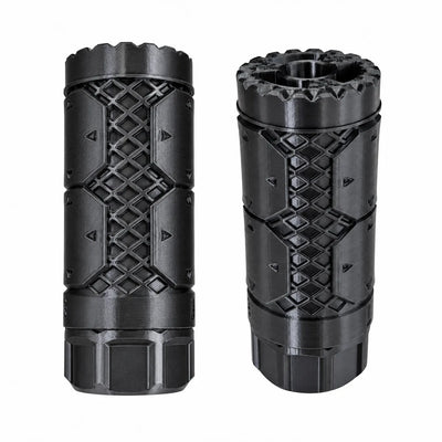 LKCJ Armor smoke tracer unit in Silk Black, shown from two angles