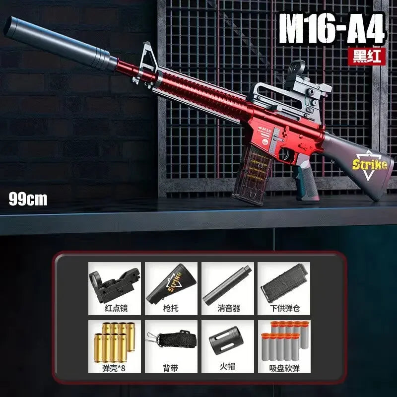 M416 Shell Ejecting Soft Bullet Rifle Gun (Assault Rifle/AR) LKCJ