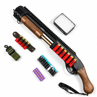 M870 Nerf Soft Bullet/Gel Blaster Gun