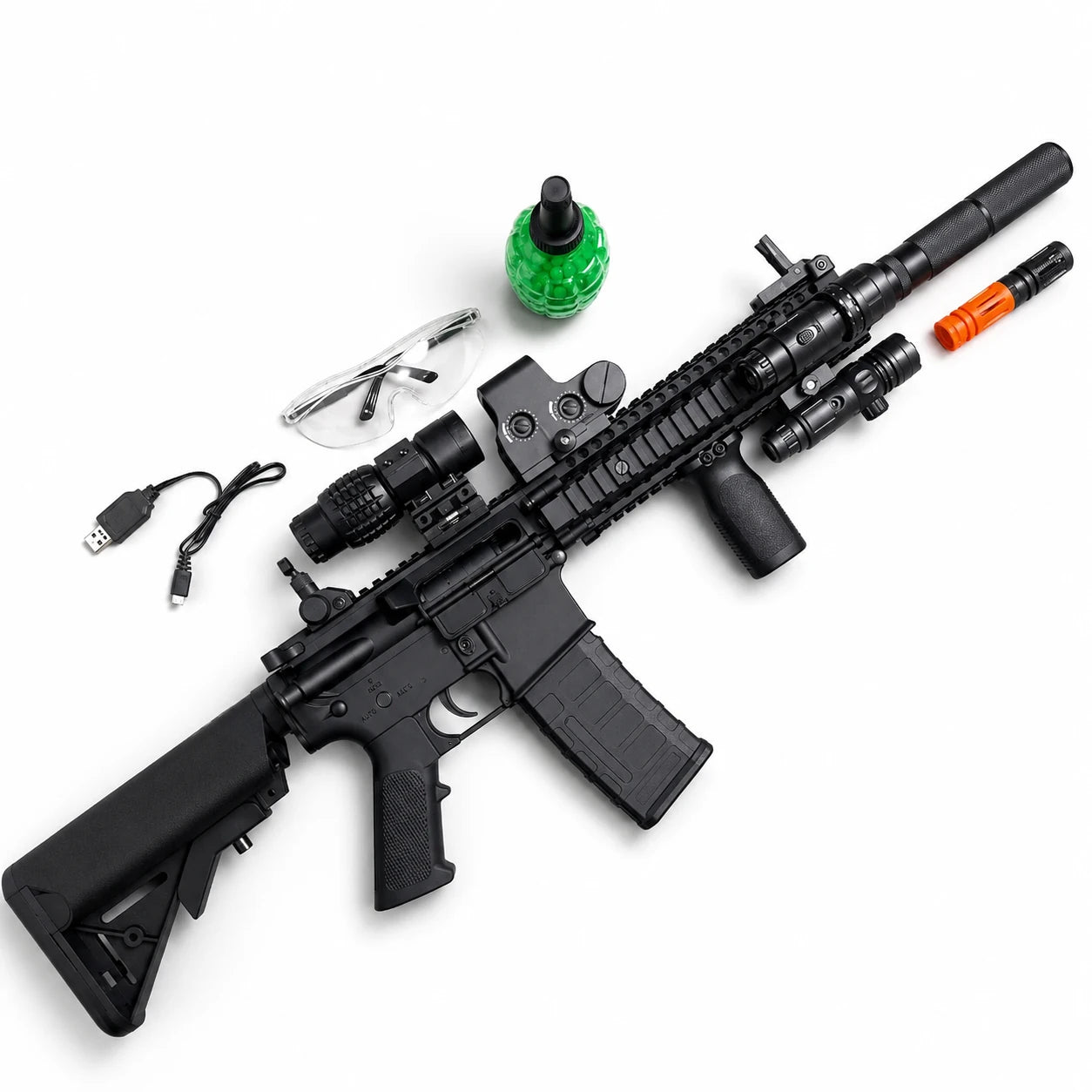 New Mk18 M4A4 CQBR Gel Blaster Toy Gun