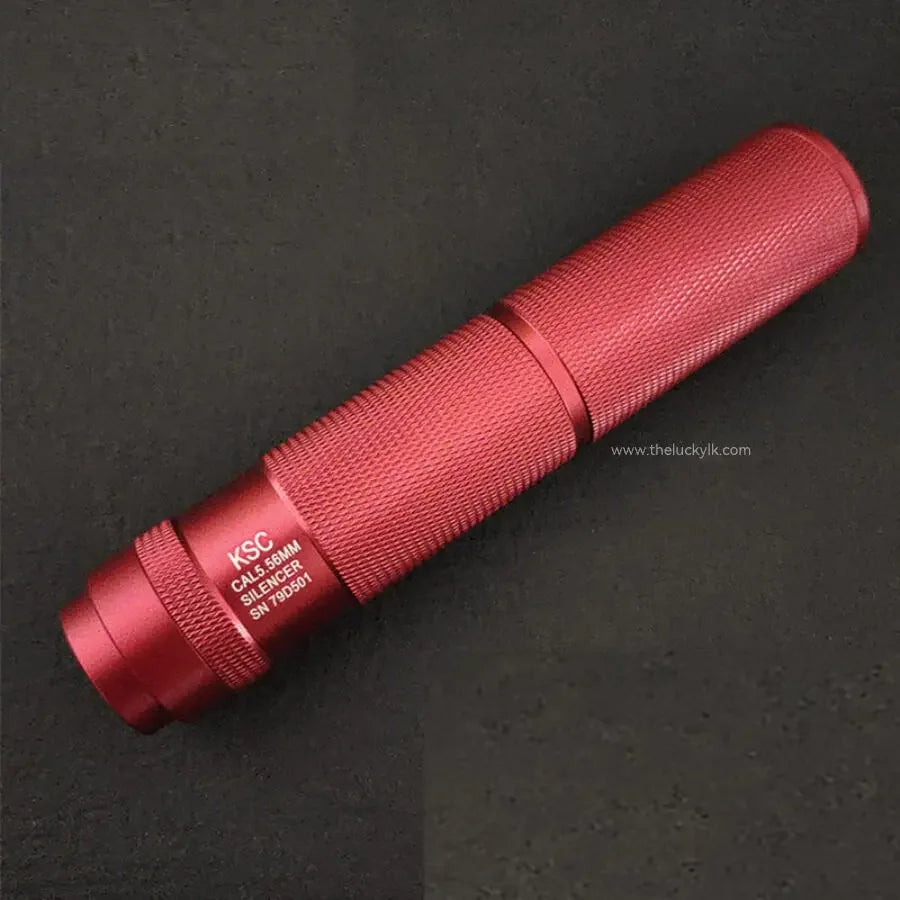 Metal Silencer Adapt To 14 MM Threaded Rod Tip & 19 MM Smooth Tip LKCJ