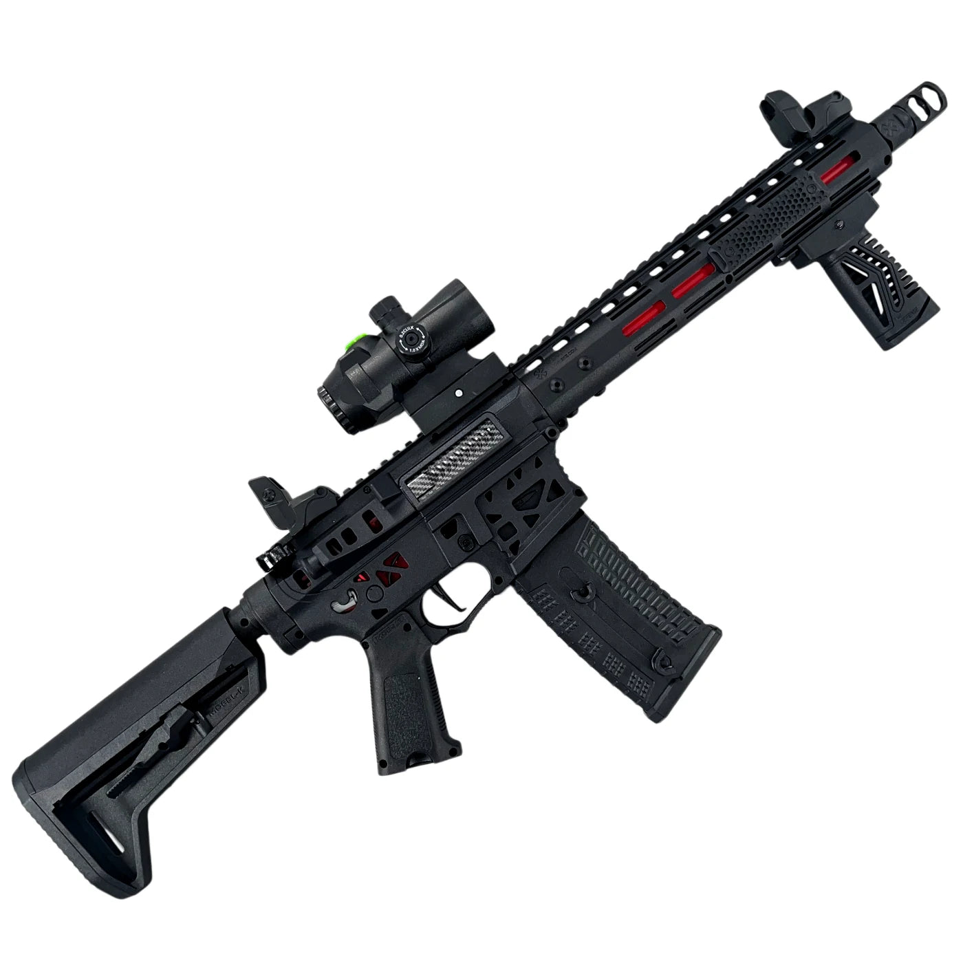Tactical Edition N4 Blaze Gel Blaster With Carbon Fiber Accents