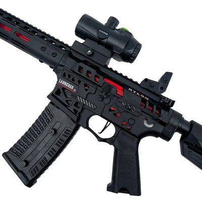 Tactical Edition N4 Blaze Gel Blaster With Carbon Fiber Accents