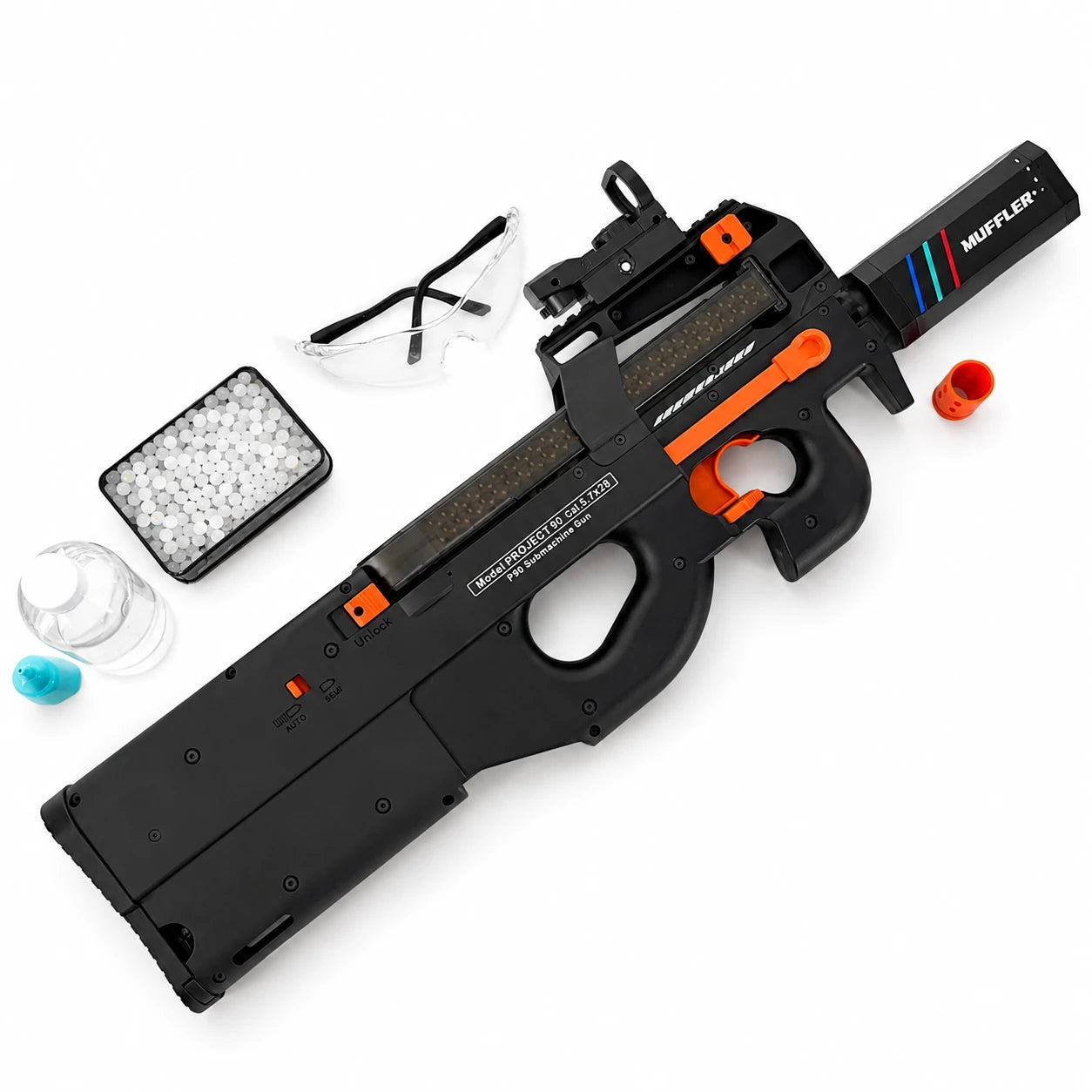 P90 Gel Blasters High Fire Speed Toy Gun