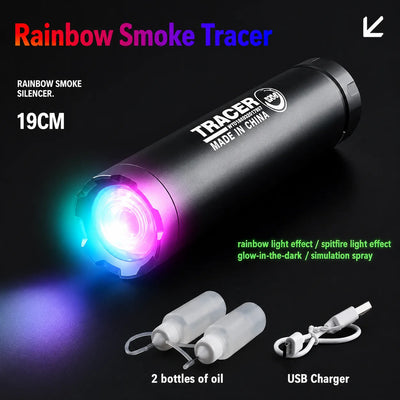 New Rainbow Smoke Tracer For Both Gel Blaster & Airsoft
