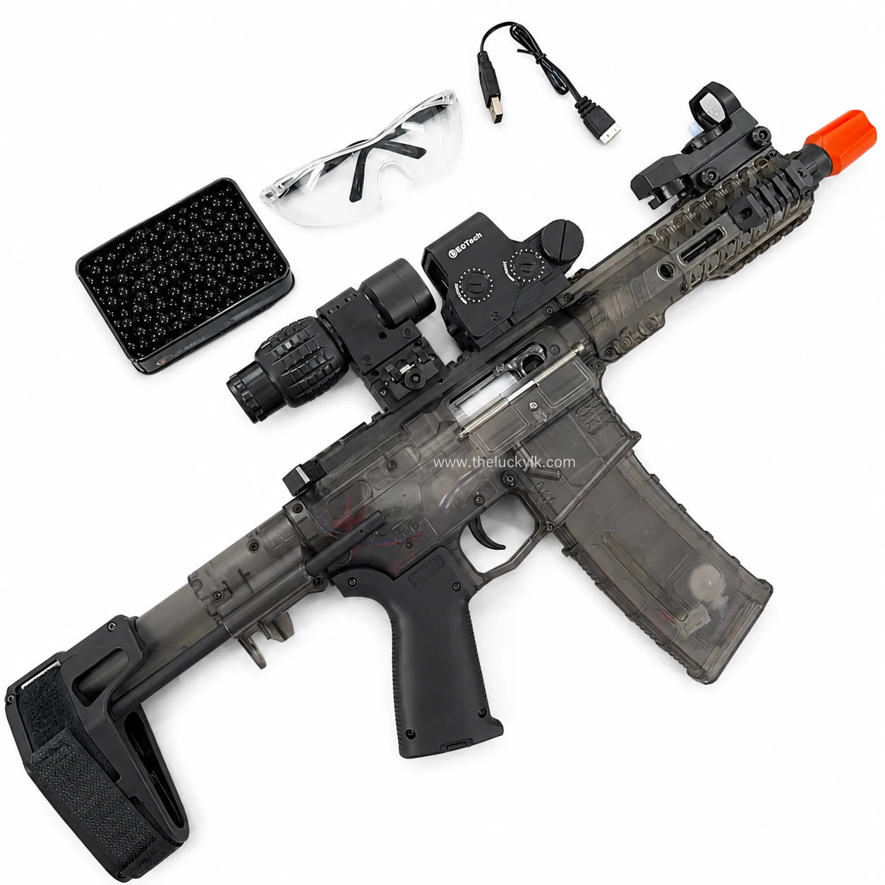 SLR Gel Blaster 2.0 With Forward And Backward Movable Bolt