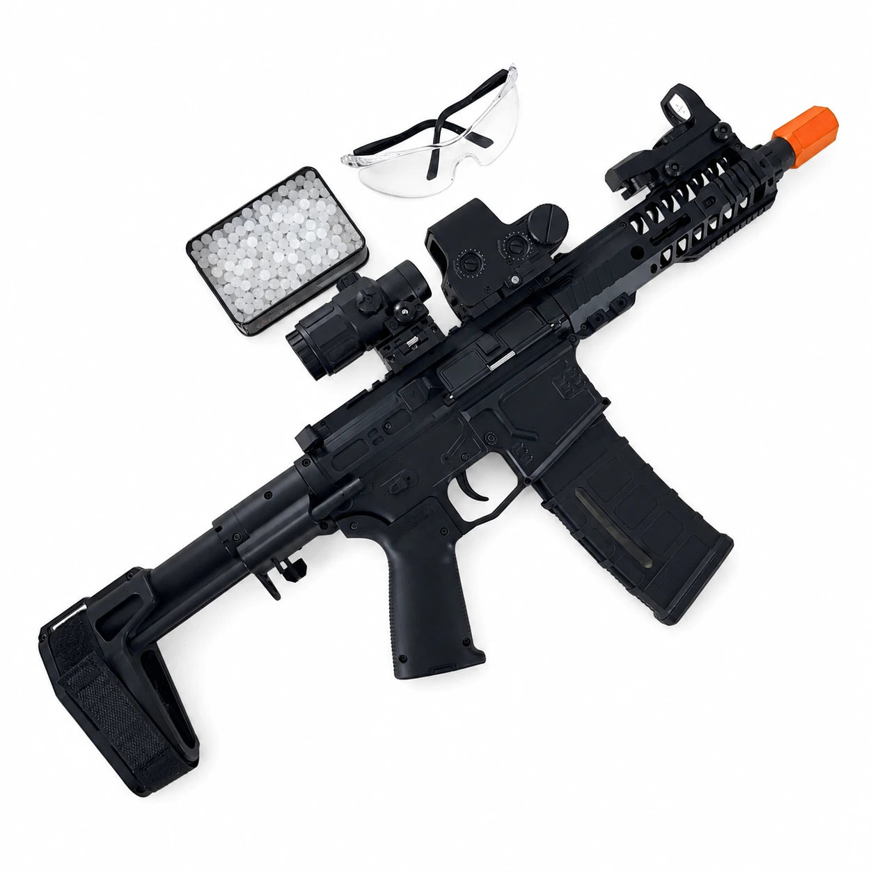 SLR Gel Blaster 2.0 With Forward And Backward Movable Bolt