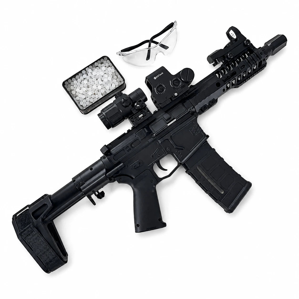 SLR Gel Blaster 2.0 With Forward And Backward Movable Bolt