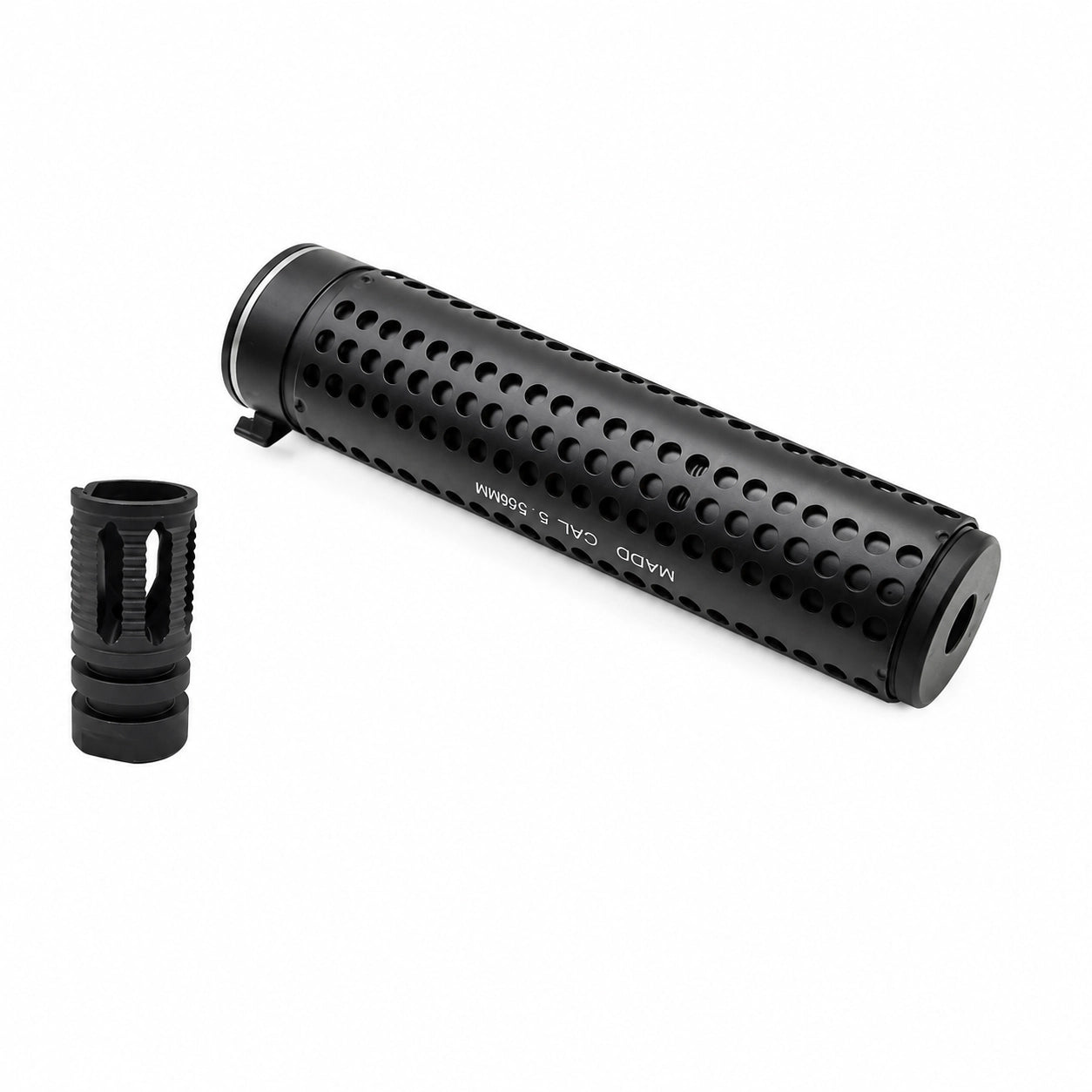 Metal Silencer Adapt To 14 MM CCW Threaded Rod Tip