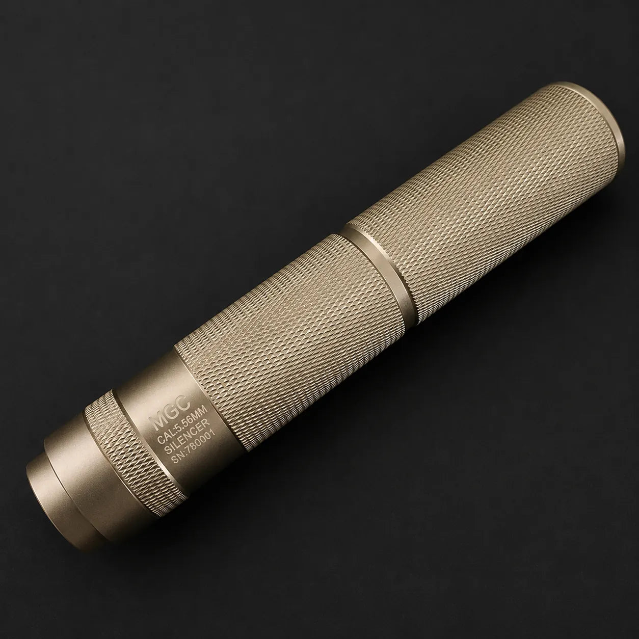 Metal Silencer Adapt To 14 MM CCW Threaded Rod Tip